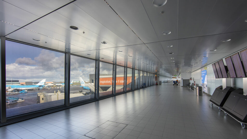 indoor cladding - Schiphol Airport