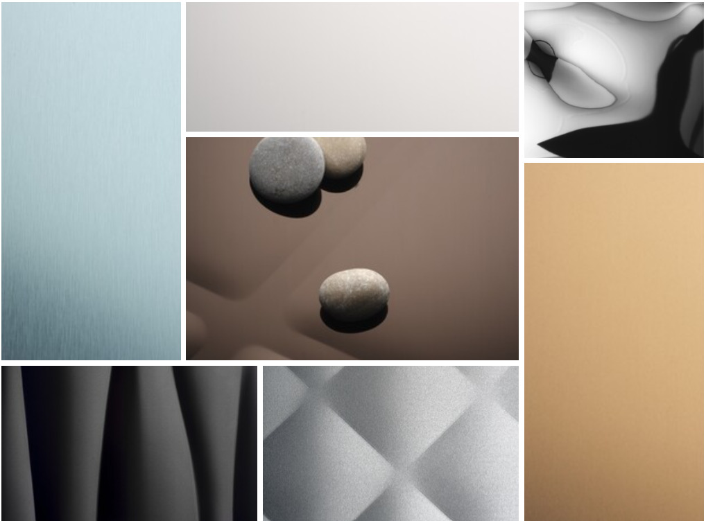 Aluminium: a Guide to colour, textures and finishes